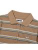 KIRSH Striped Rugby Slim Fit T-Shirt [Beige]