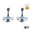 EDP1694-1 2 Pieces Front Door Hinge Brake Stop Check Assy Limiter Strap for Hyundai I10 Grand I10 MK2 II IA BA 2013-2022 79380B4000 79390B4000