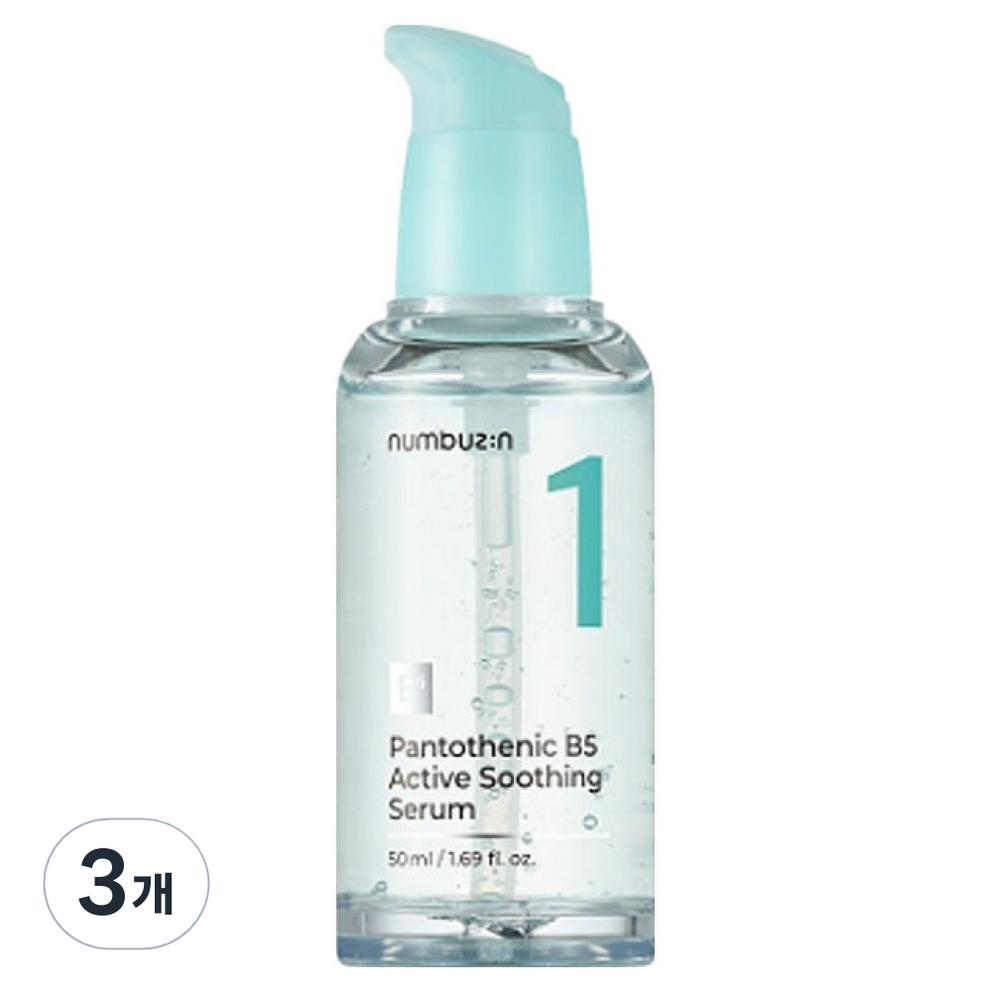 [numbuzin] No.1 Pantothenic Active Up Soothing Serum 50ml x 3EA