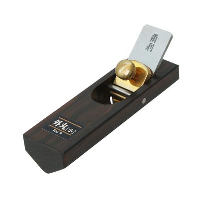 KAKURI Ebenholz-Hobel mit Aufbewahrung Kleine äußere Schnitzereien Rundes Mini-Schneidwerkzeug 41658 Kasten, Nein. 9, Rund, Nuten, Hobel, Heimwerken, Holzbearbeitung, Werkzeug, Hobel,