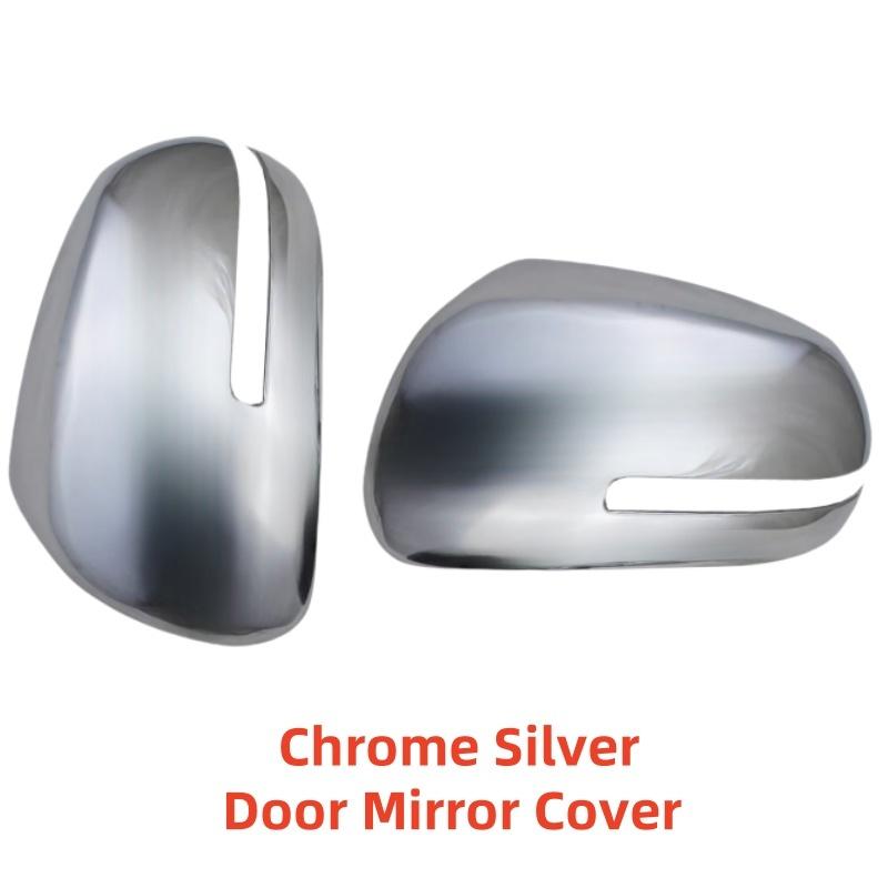 For Kia Picanto Forte 2014 2015 2016 2017 ABS Rearview Car Accessories Plated Chrome Door Mirror Cover Trim Paste Style