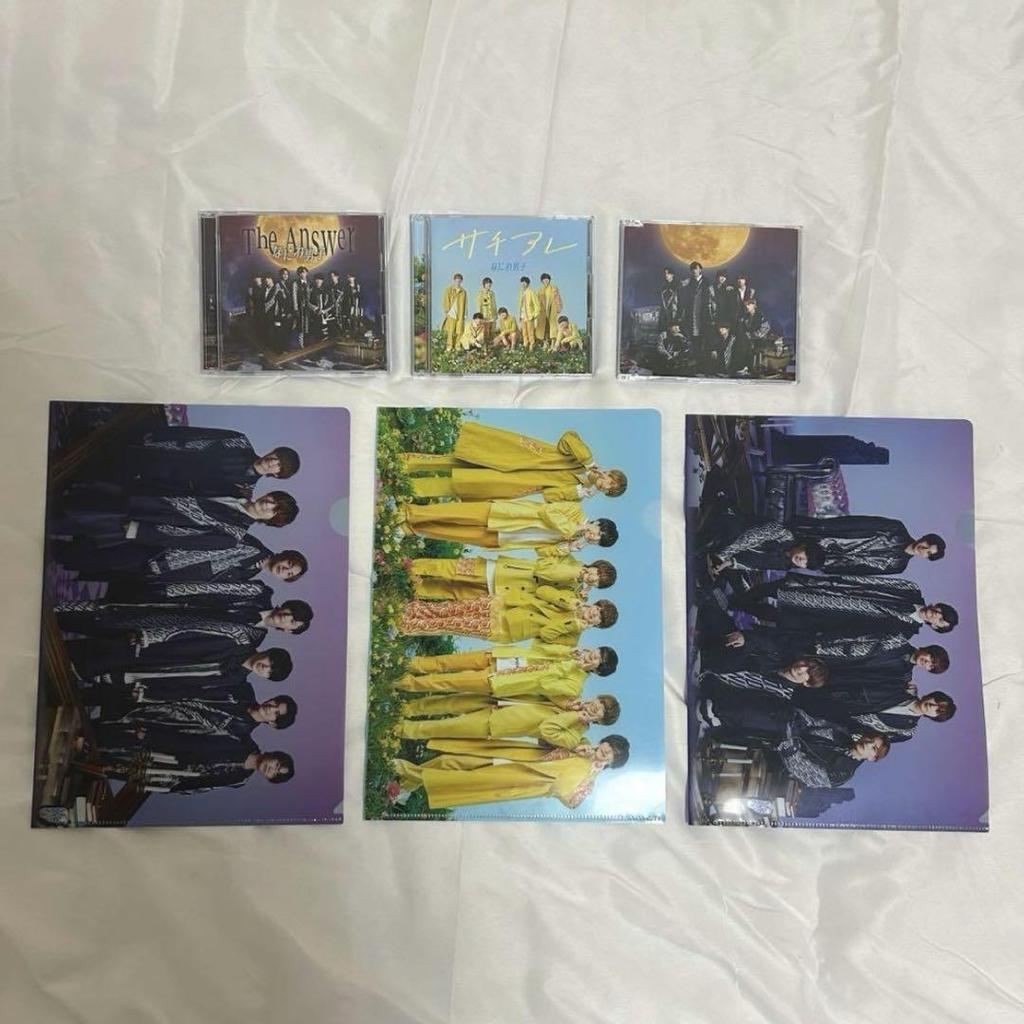 [USED] Naniwa Danshi CD Blu-ray 3 types bundled sale with bonuses