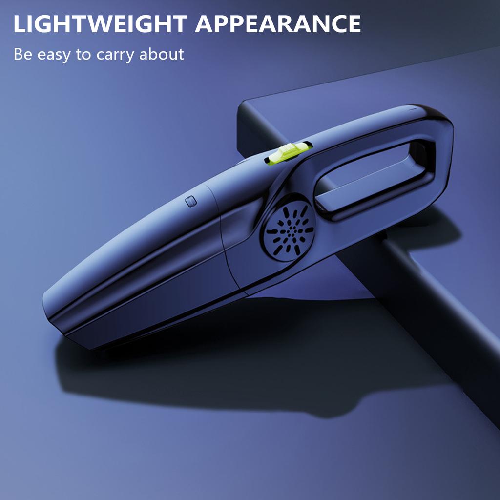 Handheld Vacuum With Strong Suction Wireless Blowing Fan For Car Interiors And Small Spaces, Easy To Store Multiple Use