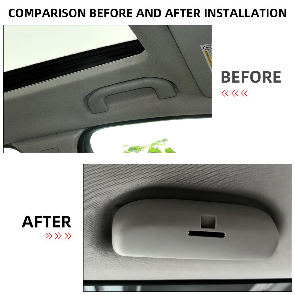 Car Sunglasses Case Holder for Mercedes Benz C E GLK Class W203 W204 W212 W211 X204 GLK 350 GLK 200 Glasses Storage Box