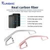 Real Soft Carbon Fiber For Toyota Camry 2018 2019 2020 2025 2025 2025 2025 LHD RHD Car Passenger Instrument AC Outlet Sticker