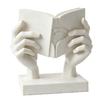 3D Printed Abstract Face & Hand Reading Sculpture Modern Minimalist Art Figurine Exquisite