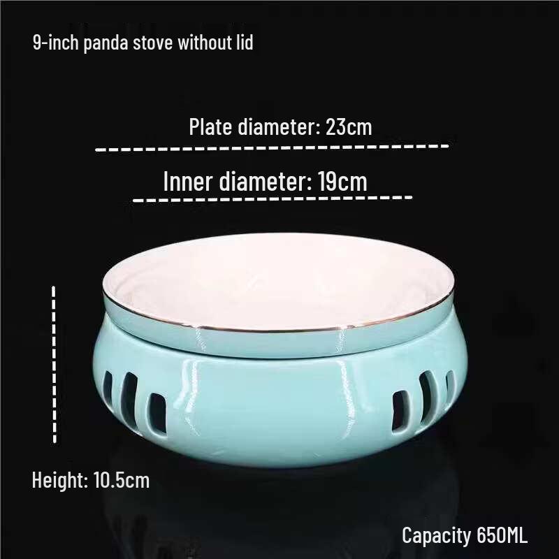 Chinese Ceramic Warming Serving Dish with Lid