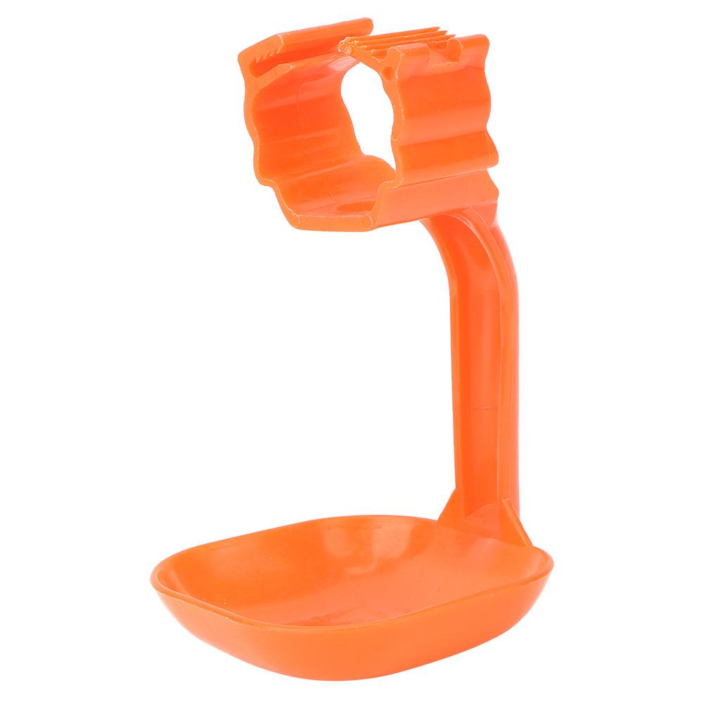 10Pcs Chicken Nipple Drinker Cups Waterer Hanging Cup Bent Arm Farm Supplies