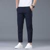 Straight Trousers for Men's Spring and Summer New Business Slim Casual Suit for Men