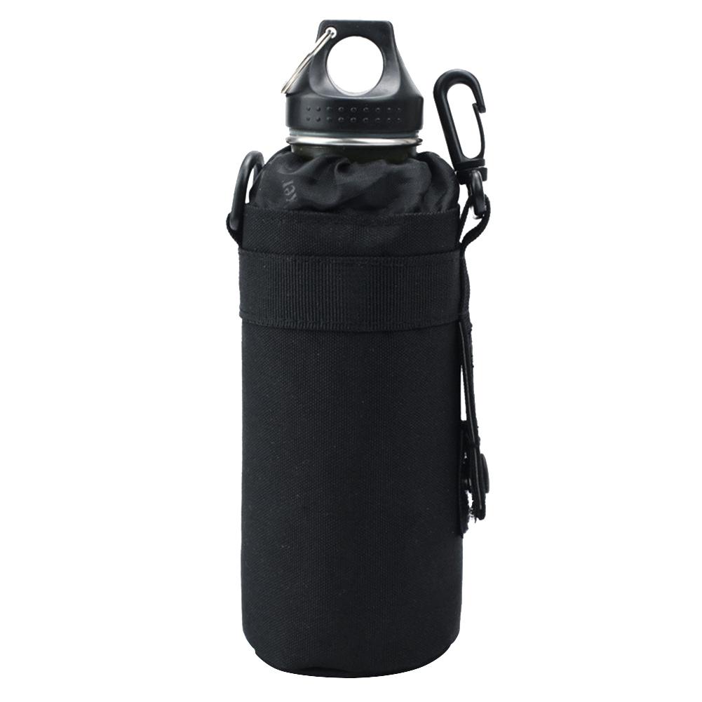 

Водонепроницаемый чехол-сумка для бутылки для воды для занятий спортом на открытом воздухе, износостойкий чехол-рукав(черный)