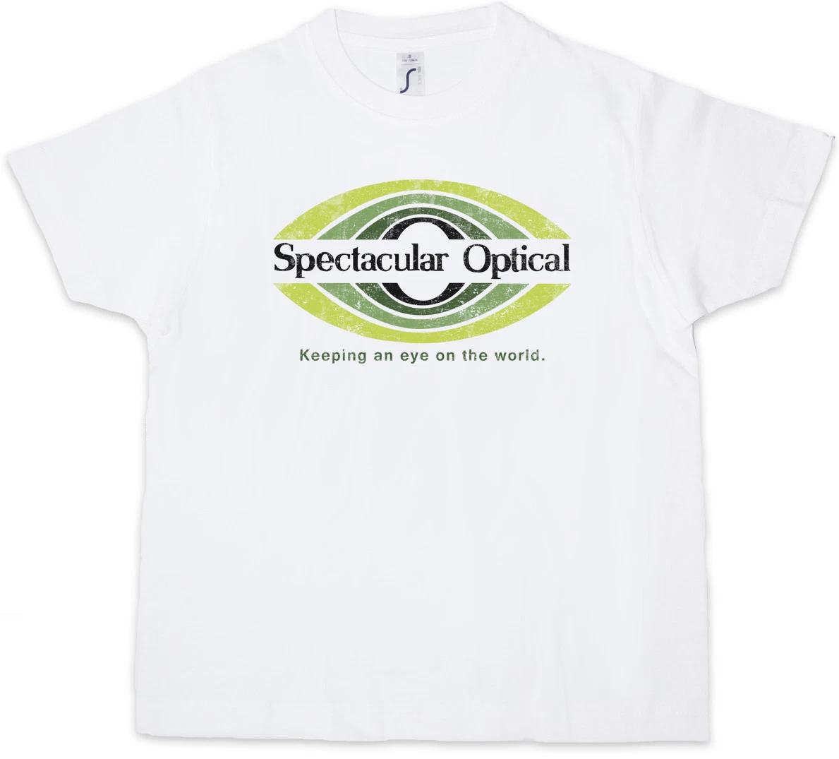 SPECTACULAR OPTICAL Kids Boys T-Shirt Videodrome Sign Logo Company TV Show 140