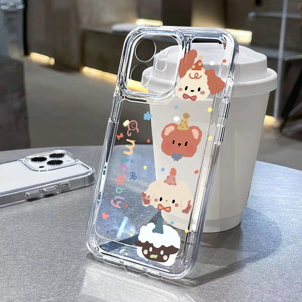 Cute Cartoon Soft Phone Case For Samsung A54 5G A34 A13 A53 A52 A14 A35 A24 A05 A04E A33 A32 A23 A73 A72 A71 A51 A22 A12 Covers