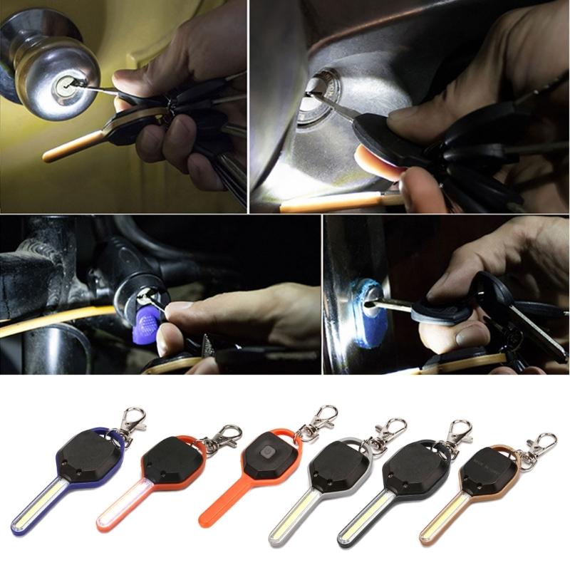 Lanterna Leve Formato de Chaveiro Mini Lanterna de Bolso Luz Minúscula