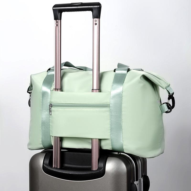 Shoulder hand-held travel bag Women's wet and dry separation Sports Yoga Fitness bag Large capacity storage Luggage bag