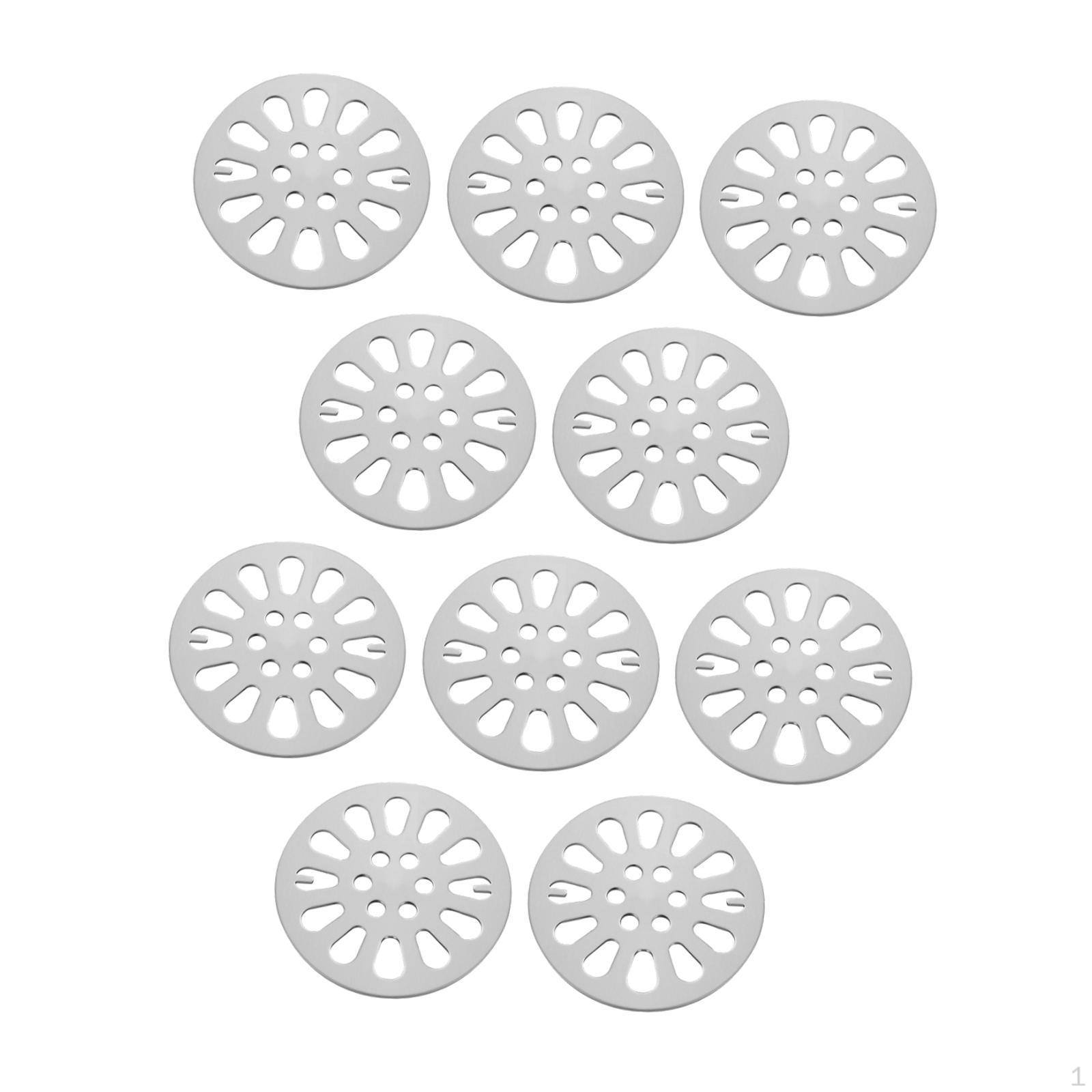 

10 шт. Замена крышки сливного отверстия в полу, круглая, заменяет душ для кухни, without bowl