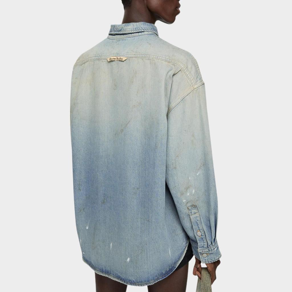 Acne Studios Distressed Denim Shirt CB0103-228