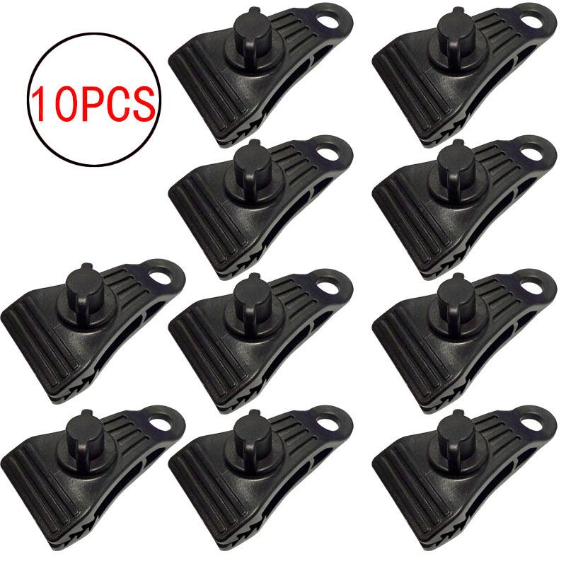 

5/10Pcs Tarp Clips Heavy Duty Lock Grip Clamps Pool Cover Tent Fasteners Holder Windproof for Canopy Awnings Outdoor Camping