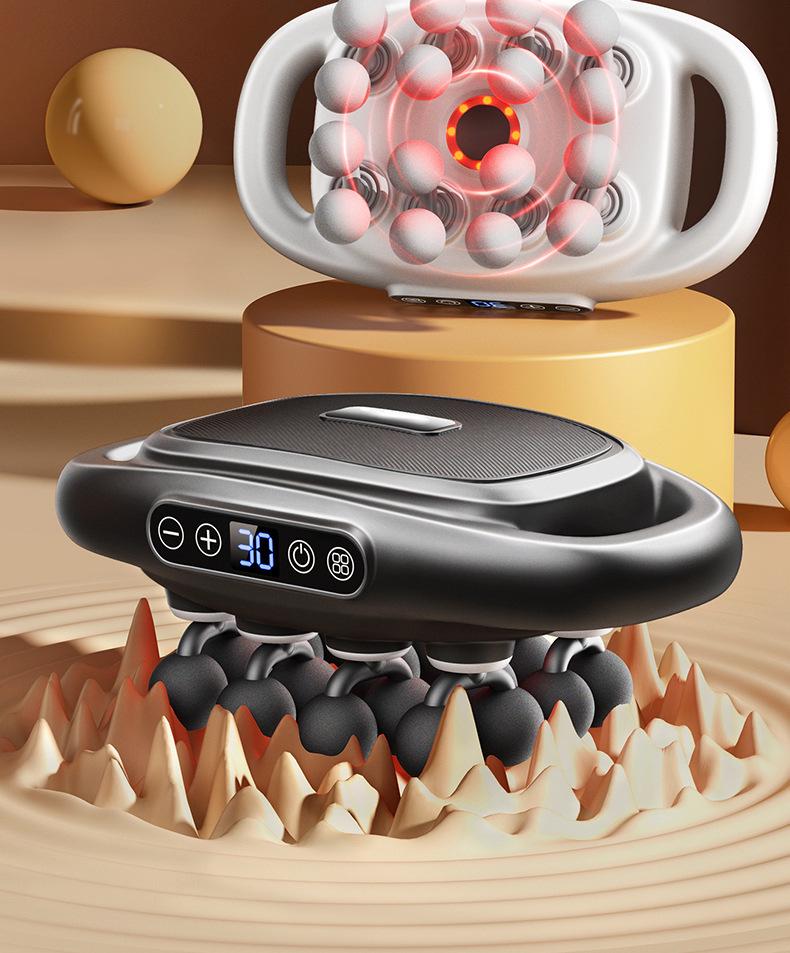 Professional Grade Muscle Massage Gun: 16 Heads for Deep Relaxation and Fitness