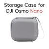 DJI OSMO NANO İçin Taşınabilir Mini PU Saklama Çantası Seyahat Taşıma Çantası DJI OSMO NANO Kamera Aksesuarları İçin Sert Kutu