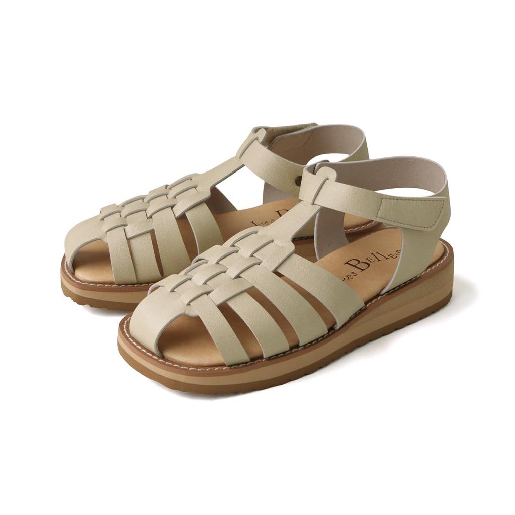 Shoe Kobo Belle Sandals for easy to walk thick Gurkha made in PAINP [Yasashii & Sofa] women, in, sole, lightweight, fatigue-free, platform, sandals,