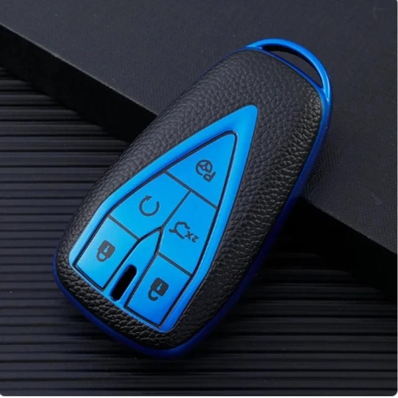 4/5 Buttons Car Key Cover For Changan Cs35 Plus Cs75Plus Cs55Plus Eado Uni-T Oushang X5 X7 Ev Tpu Key Case Cover Shell