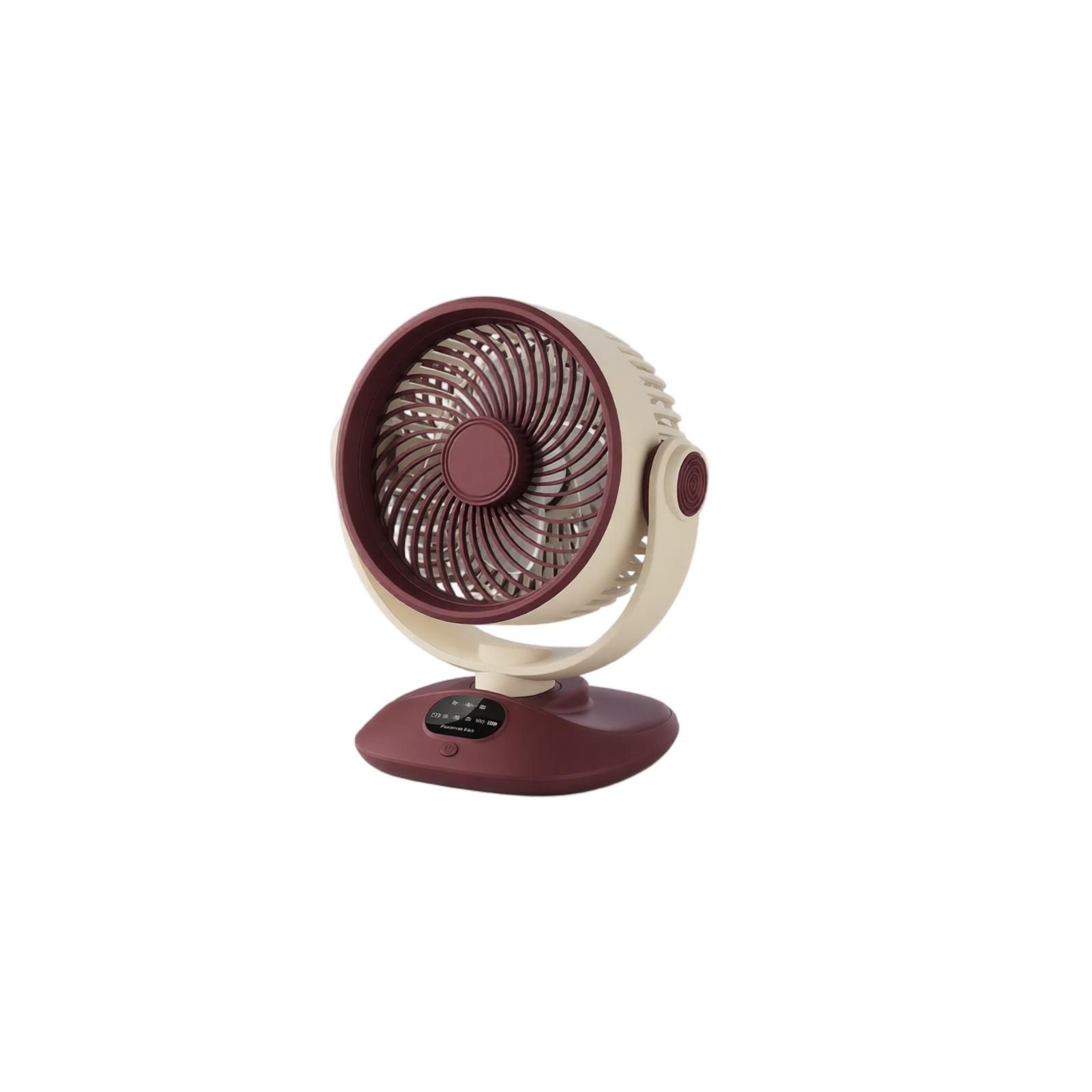 

Portable Desktop Fan USB Powered Quiet Circulation Fan Adjustable Angle Small Table Fan for Home Office Bedroom Summer Use one size червоний