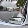1 Pair Blind Spot Mirror Rearview Mirror Accessories HD View Adjustable Angle Frameless Fish Eye Mirrors for Car