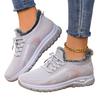 Casual Women's Knit Sneakers with Plush Lining Lightweight Breathable Athletic Shoes for Everyday Walking and Outdoor Activities