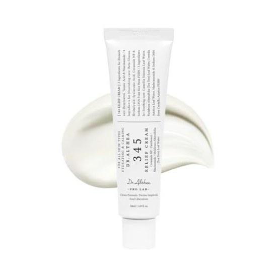 Dr.Althea 345 Relief Cream 50ml Non-greasy Low Irritation Regeneration Moisture Calming Dry Skin Sensitive Fluctuating Moisturizing Skincare PDRN