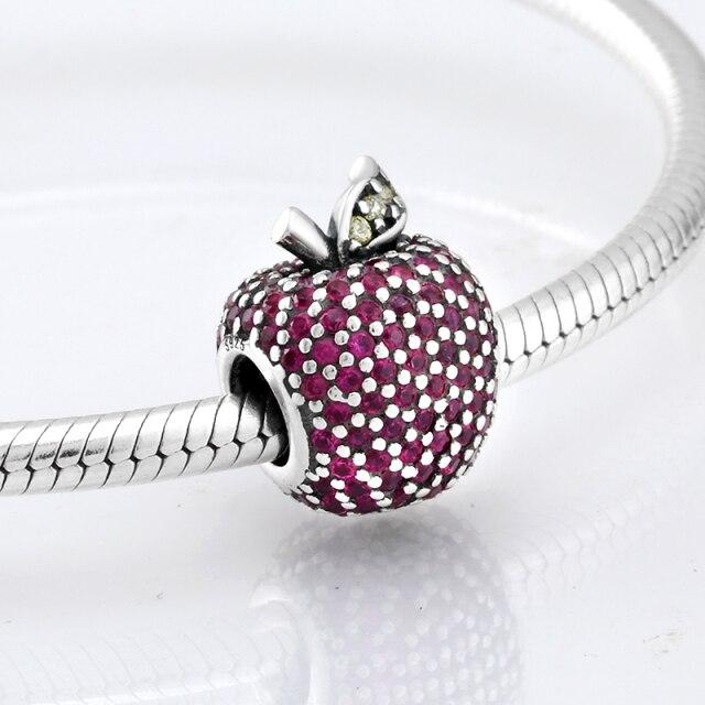 Fashion Trend 925 Sterling Silver Clear Cz Forever Family Fine Beads Fit Original Jiuhao Charm Bracelet Jewelry Making