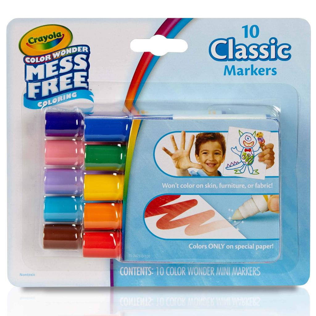 CRAYOLA Color Wonder Mini x x cm Markers, 15.24 17.14 3.55