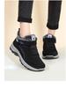 Winter Velvet-Lined Cotton Boots: Large Size, Outdoor Walking, Unisex Snow Shoes