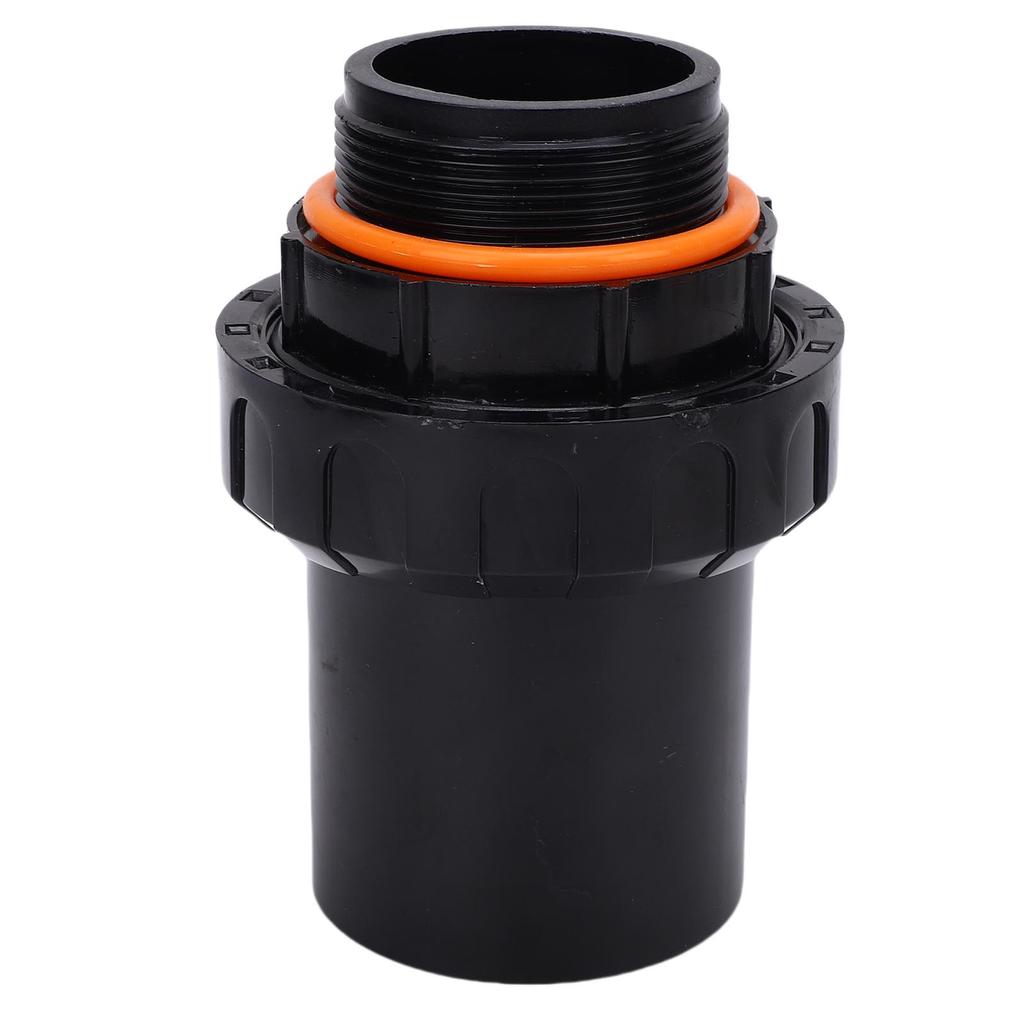 Sand Straight Water Pipe with Threaded Joint Pool Pump Fittings PVC Union Adapter Connector