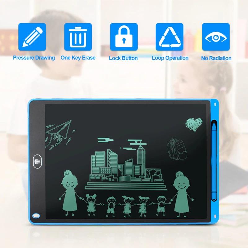 Non-Toxic 8.5/10/12 Inch Lcd Writing Tablet Digital Drawing Tablet Handwriting Pads Portable Electronic Tablet Board Ultra-Thin Board Toys
