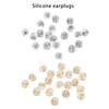20PCS Slip Resistant Earring Backs Silver Secure Fit Loss Proof Backings Earring Fasteners Suitable for Studs Earrings