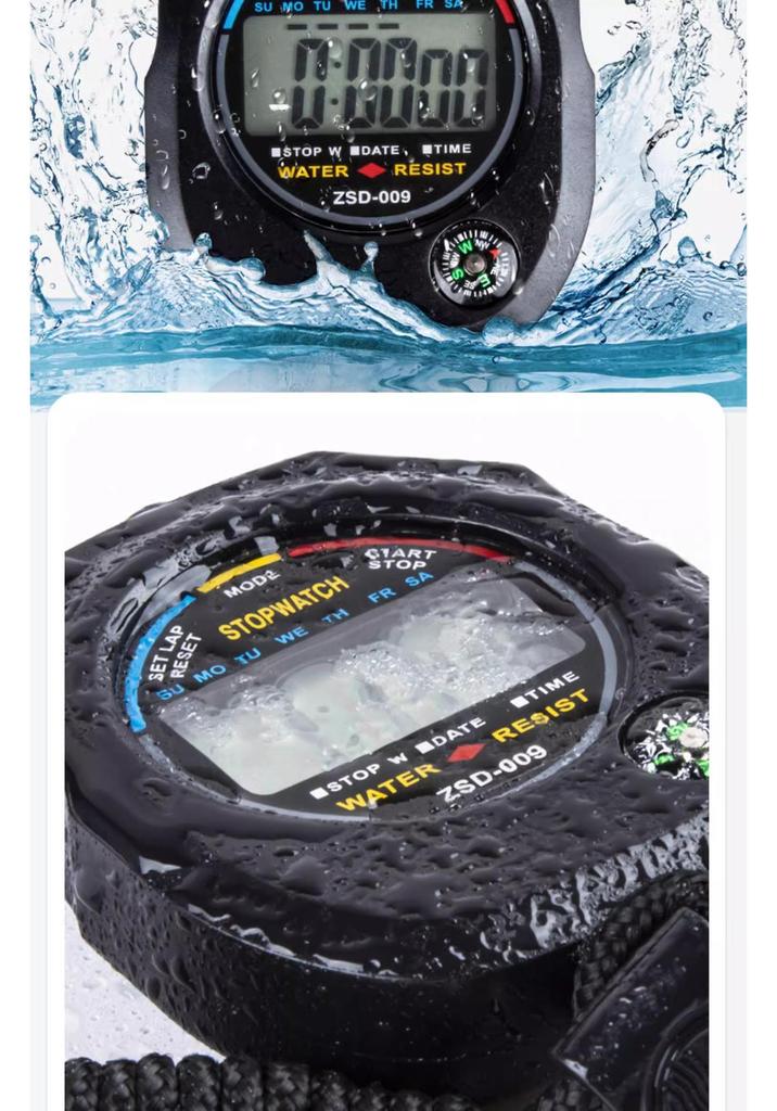 Multifunctional Electronic Stopwatch for Sports, Track, and Swimming - Ideal for Students, Teachers, Coaches, and Referees