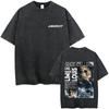 Washed Vintage Lngshot Cartoon Graphic T Shirt SHOT CALLERS Album 2026 Tshirts Men Women Kpop Fashion Trend Tshirt Streetwear