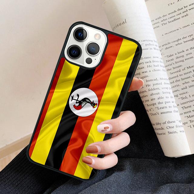 

Uganda Flag Phone Case Cover For iPhone 17 Air 16 15 14 plus 12 13 pro max coque Shell Fundas iPhone 17Air