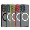For Magsafe Cases For Samsung Galaxy A53 5G A54 A34 A52 A13 A12 A32 Magnetic Wireless Charging Cover For Samsung A52s A33 Case