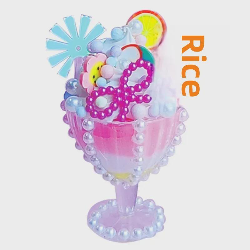 DIY Children's Ice Cream Dessert Cup Toy Set