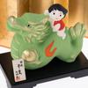 Seto Togeisha 2024 Zodiac Figurine Compact Dragon Dragon Tatsu New Year Decoration Good Luck Tatsunoko Taro Medium Shohogama S07