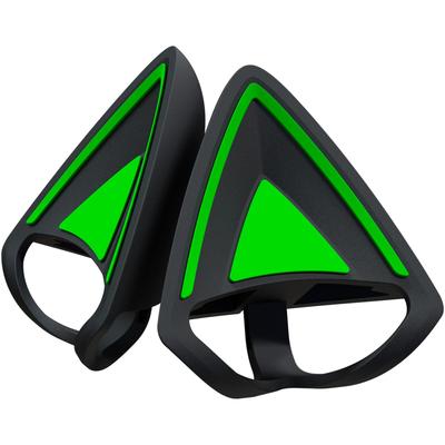 Razer Razor Kitty Ears V2 Cat Ear Accessory That Can Be Attached To Various Headsets and Makes Your Headset Cute Black Compatible with Most Headsets