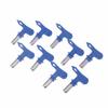 Blue Airless Paint Nozzles 211 313 315 415 417 515 517 523 623 For Airless Spraying Machine Tips And Paint Sprayer Machine Parts