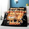1PC Custom Name Six Seven Bruh Flannel Blanket Versatile,all-season Throw Suitable for the Living Room,bedroom,camping,travel,and Gift