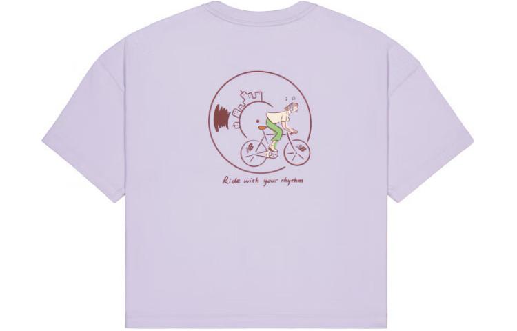 New Balance New Balance × PK Drop Shoulder Sleeve T Shirt Women s Purple NEE26102-DV M