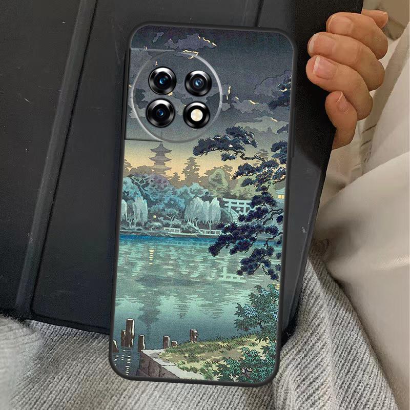 Ukiyo-e Japanese Art Case For OnePlus 13T 10T 8T 10R 12R 13R 15 13 12 11 10 9 Nord CE 5 2 3 4 Lite N20 N30 Cover
