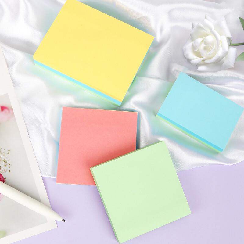 SIMAA Large Colored Sticky Notes (76x101mm, 400 Sheets)