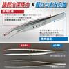 HOZAN Tweezers, Thick Finish, 2.8mm Plate Thickness, 125mm Total Length, 8mm Opening Width, 0.6mm Tip Width, Curved Tip, PP-102