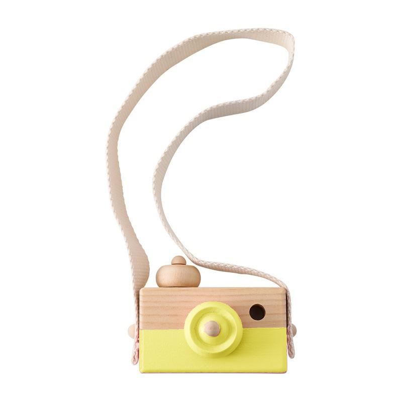 

Wooden Fashion Camera Baby Toys Pendant Baby Block Montessori Toys For Kids Wooden Diy Presents Nursing Gifts Outdoor Toys