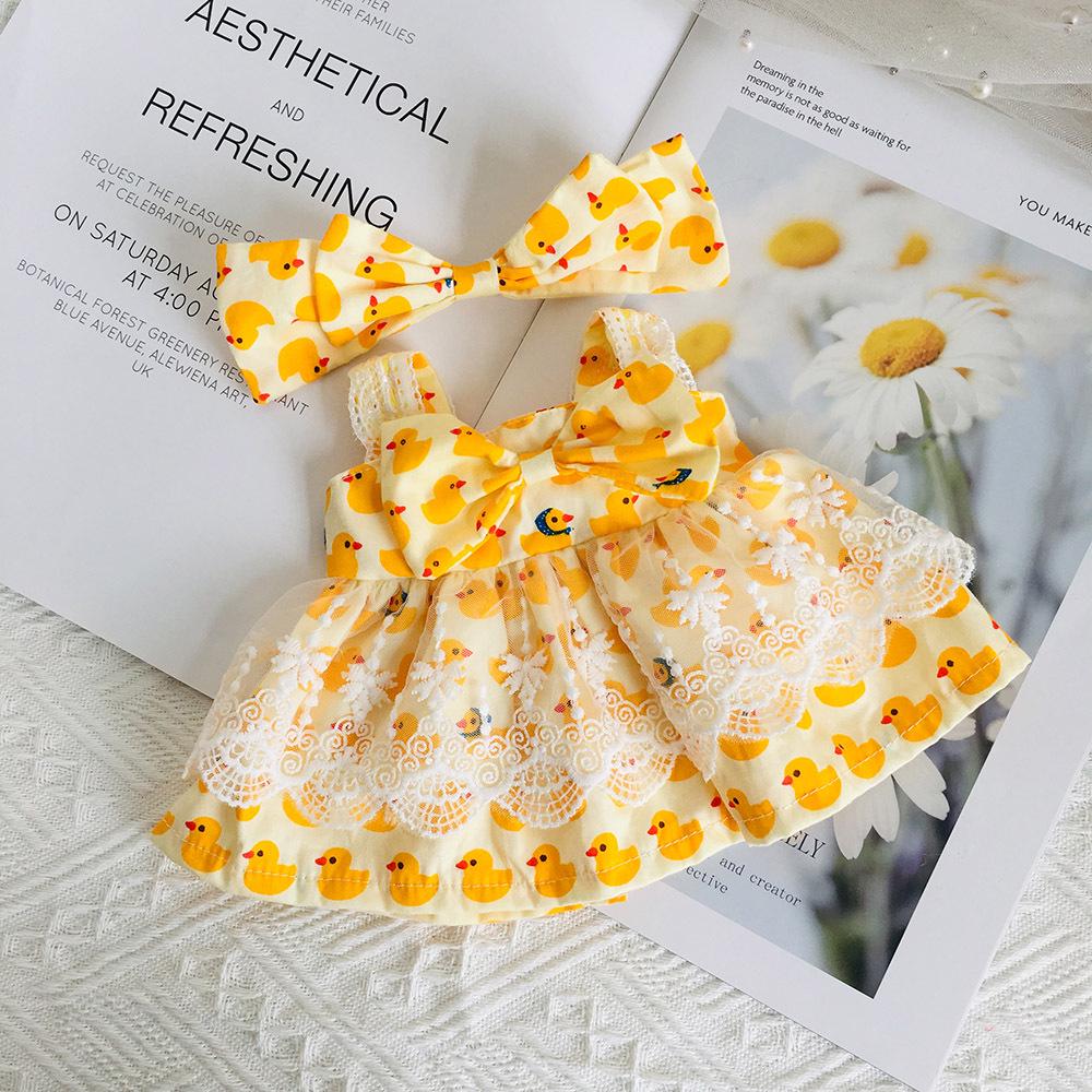 Medium 30cm Handmade Doll Clothes for Jointed Bear - S Size Belle Lulu Outfit Gift for Girls